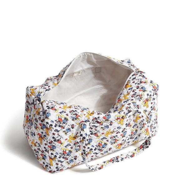 NWT Bradley Disney World MICKEY MOUSE FAMILY FUN MULTI Large Travel Duff… - Picture 2 of 3